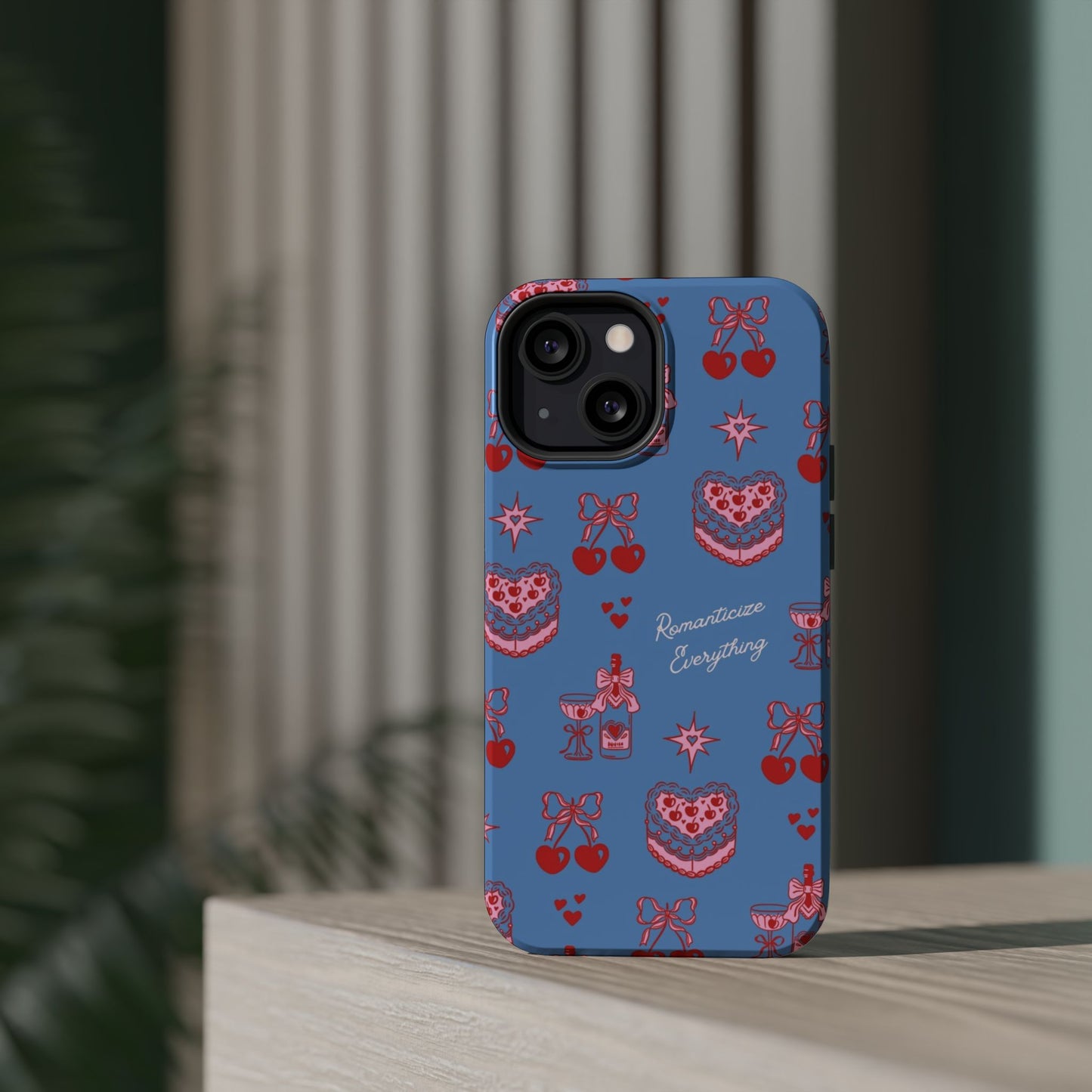 Make It Sweet in Blues Magnetic iPhone Case