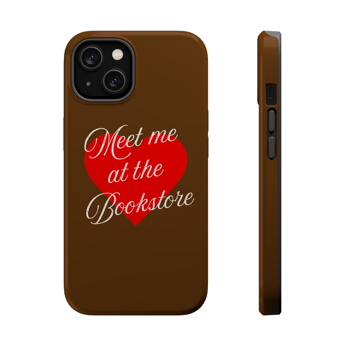 Meet Me At The Bookstore Magnetic iPhone Case