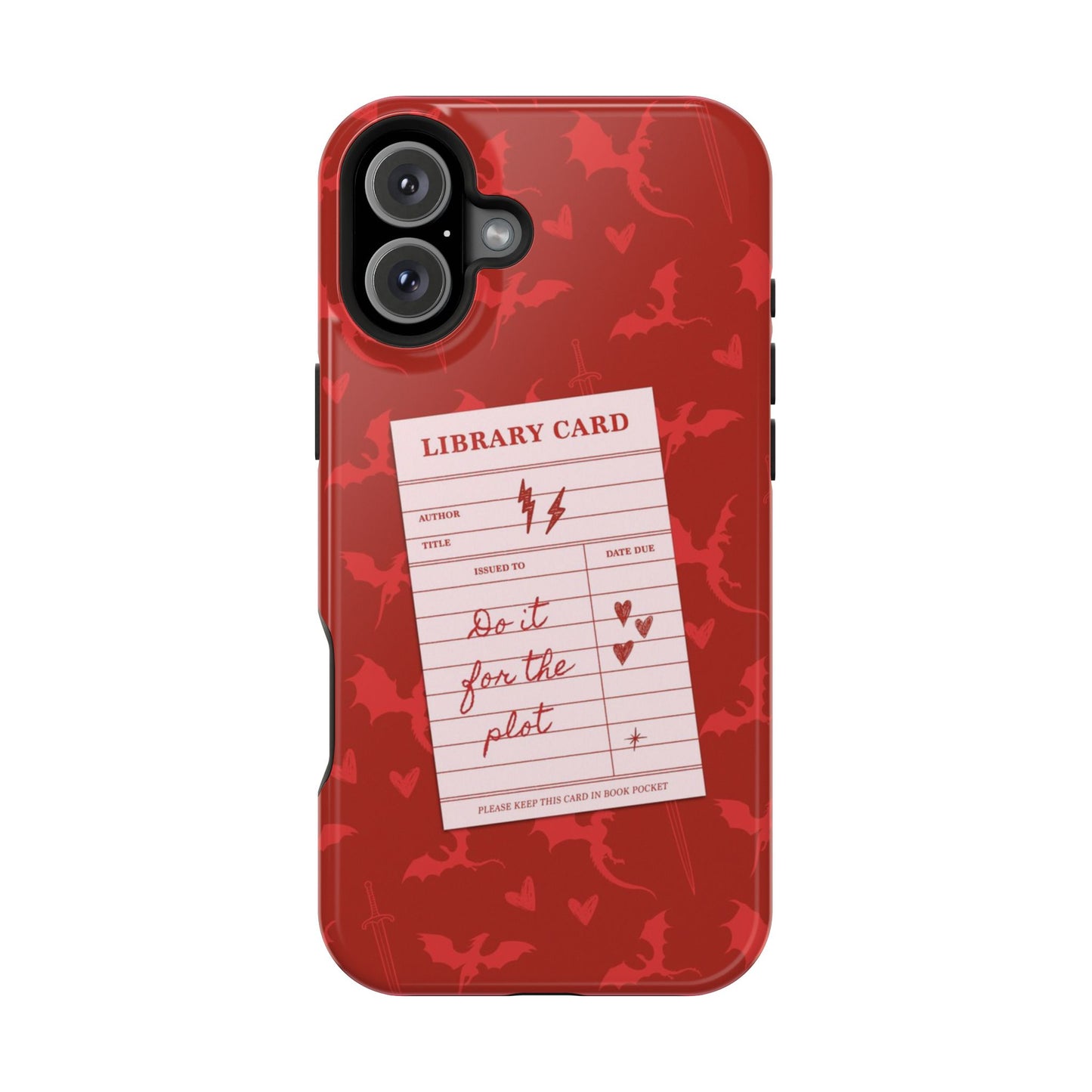Do It For The Plot Magnetic iPhone Case