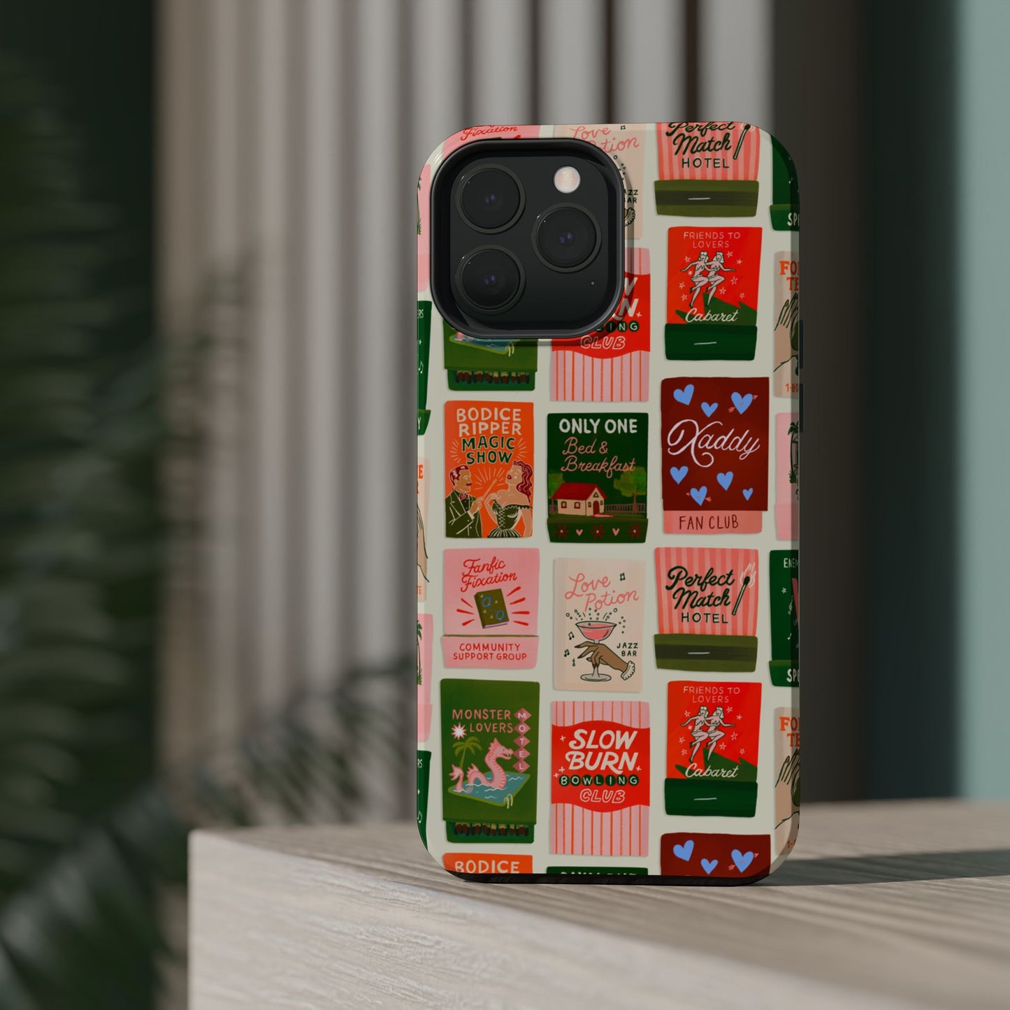 Burning Through Chatpers Magnetic iPhone Case