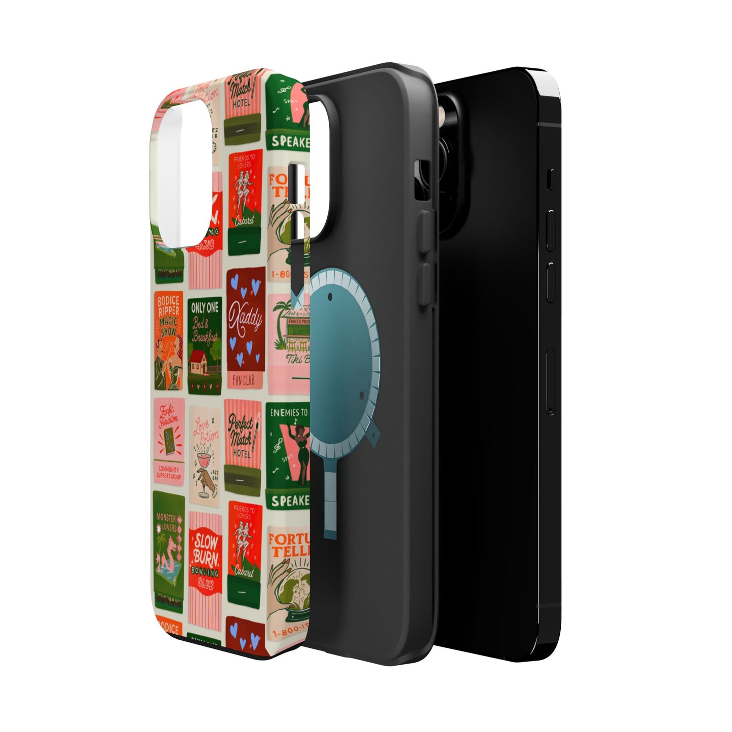 Burning Through Chatpers Magnetic iPhone Case