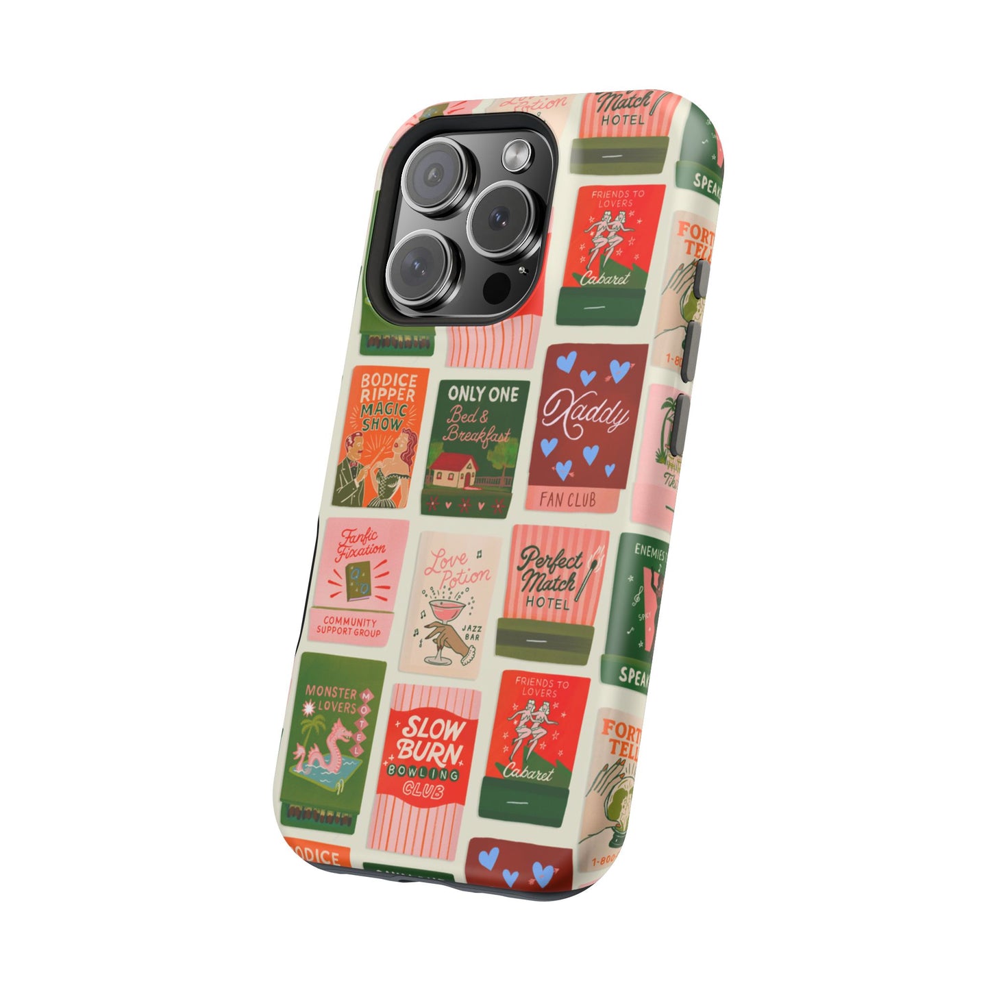 Burning Through Chatpers Magnetic iPhone Case