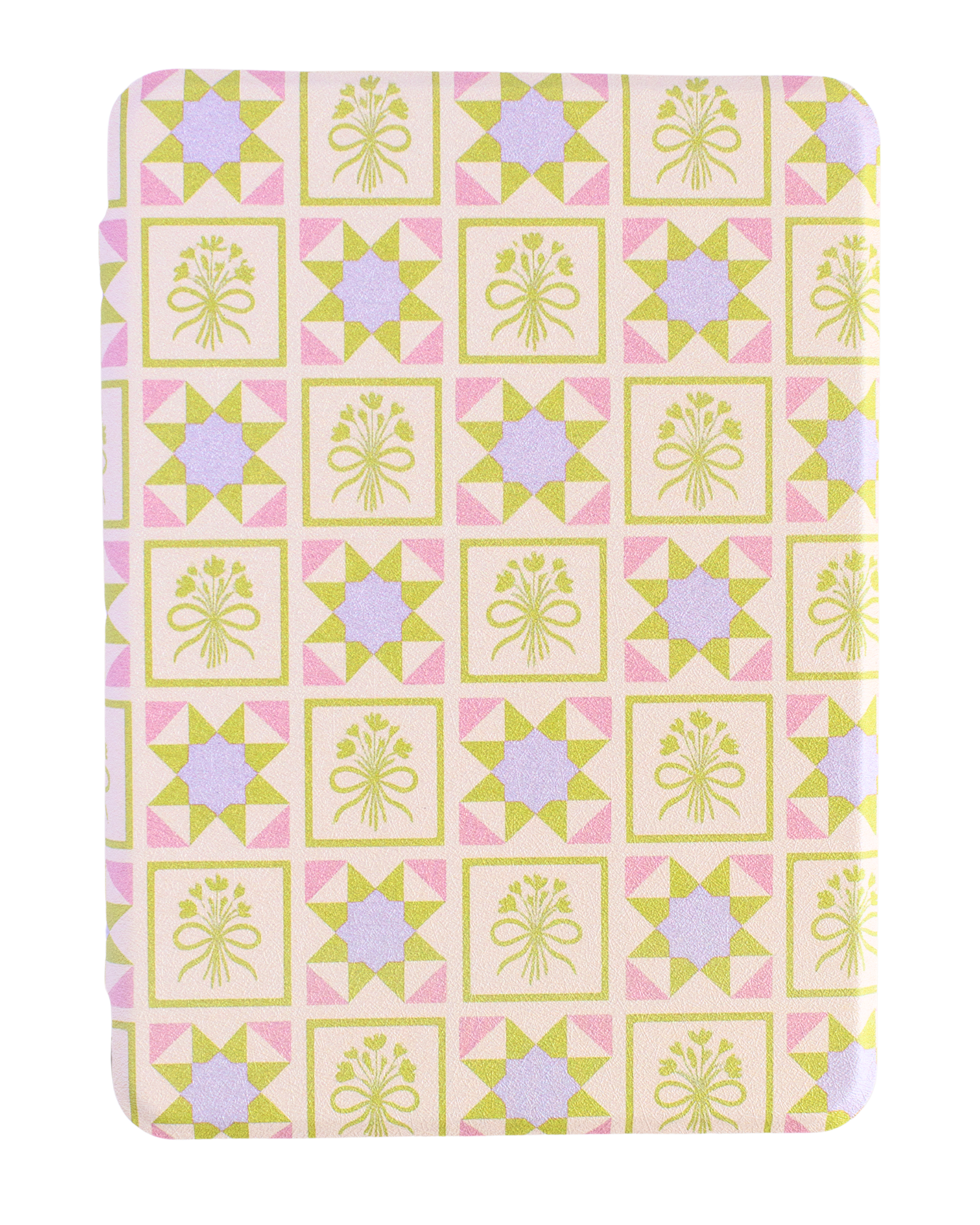 Patchwork Petals Kindle Case