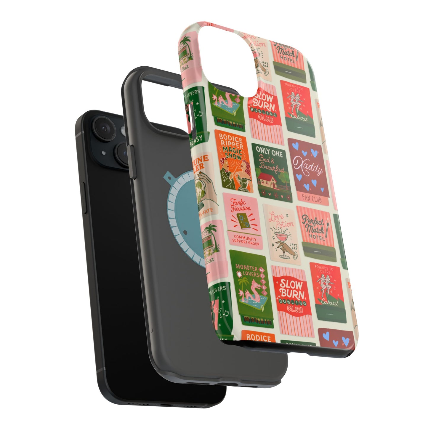 Burning Through Chatpers Magnetic iPhone Case