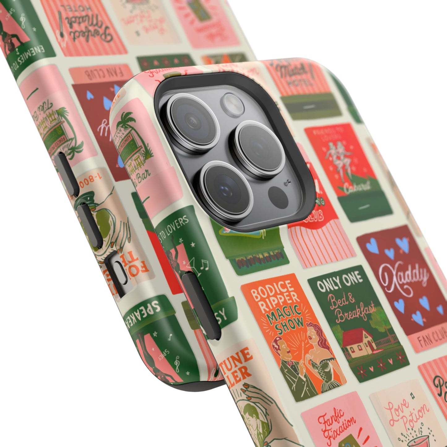 Burning Through Chatpers Magnetic iPhone Case