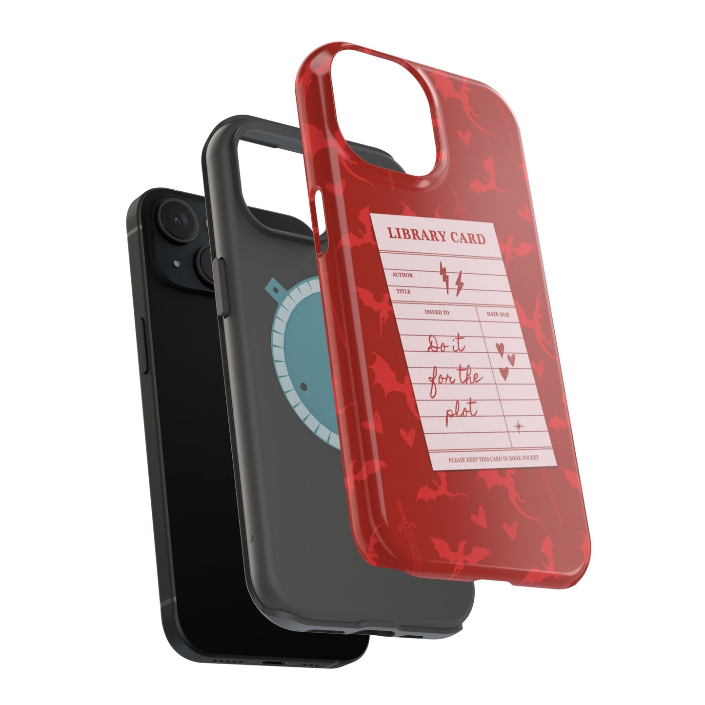 Do It For The Plot Magnetic iPhone Case