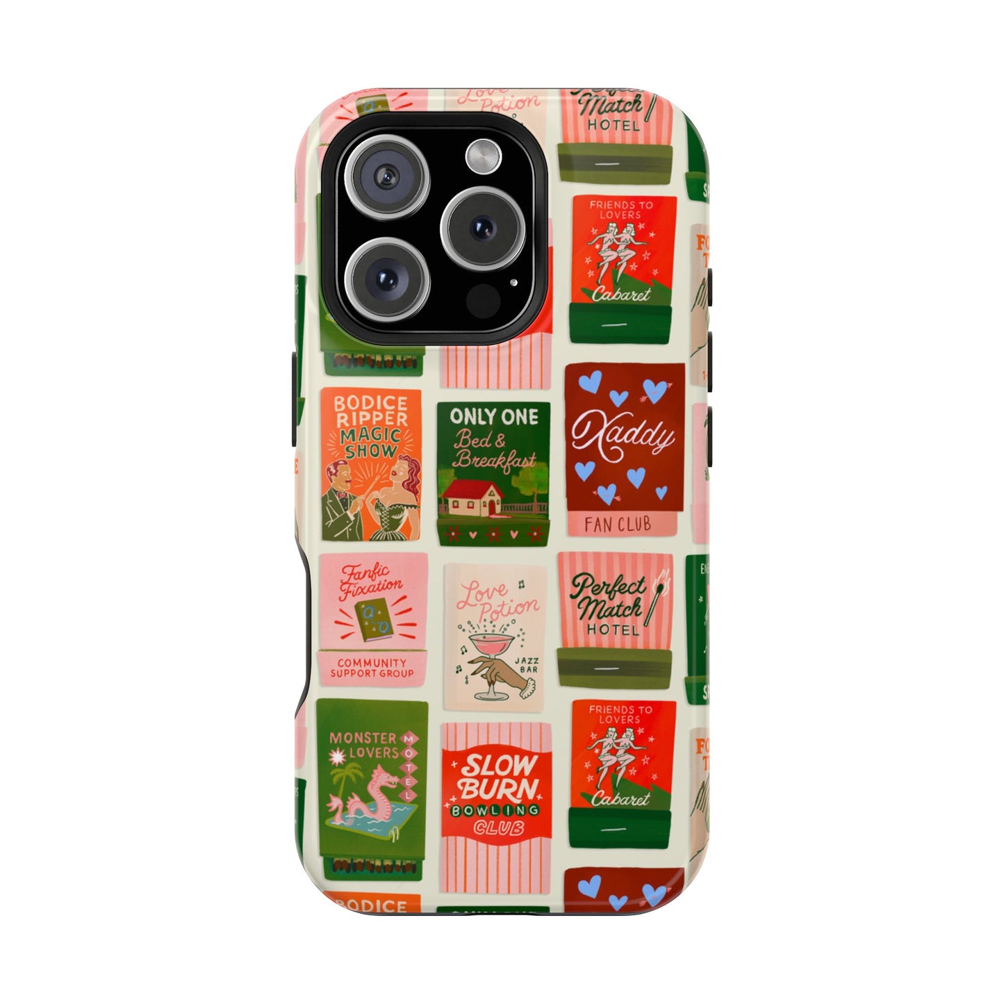 Burning Through Chatpers Magnetic iPhone Case