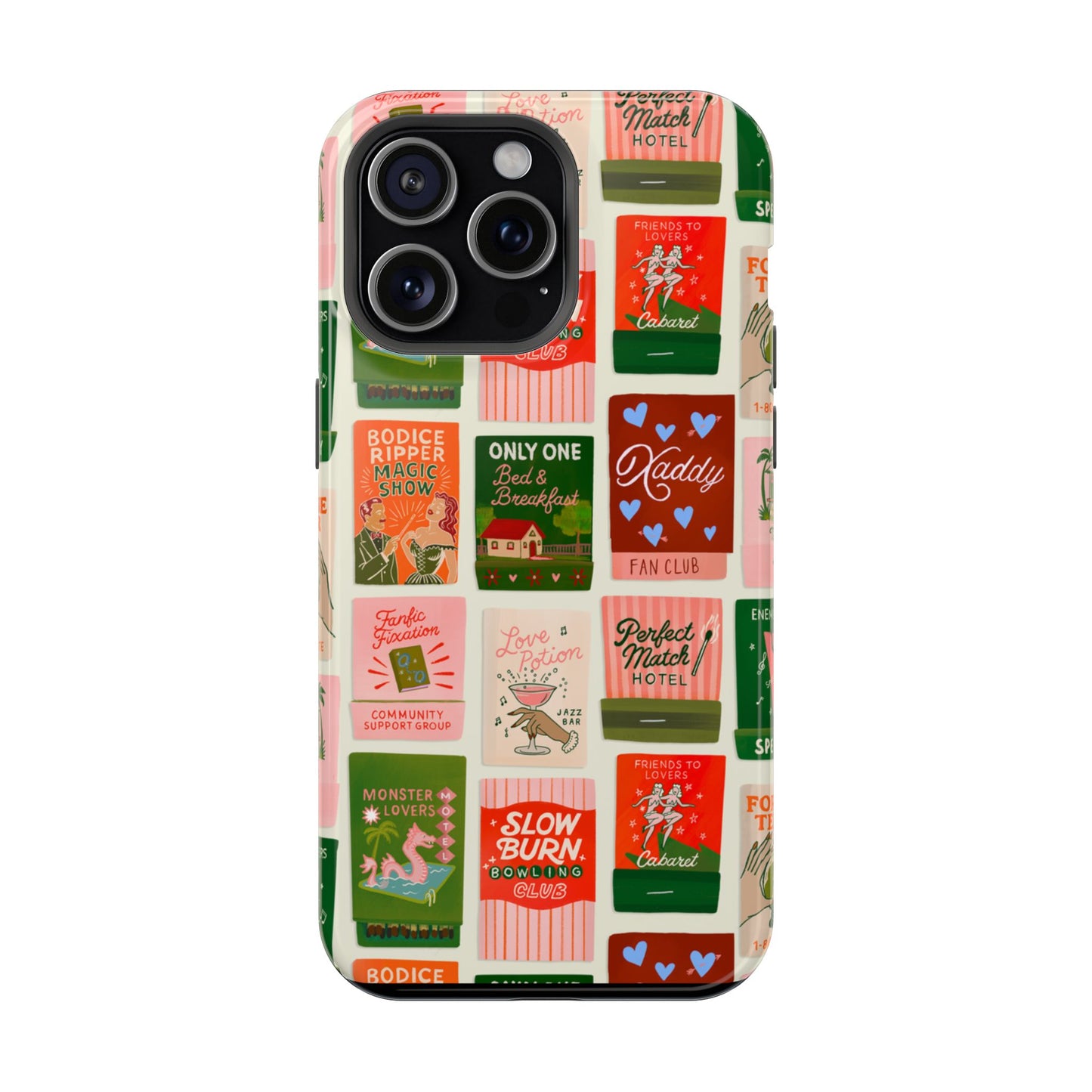 Burning Through Chatpers Magnetic iPhone Case