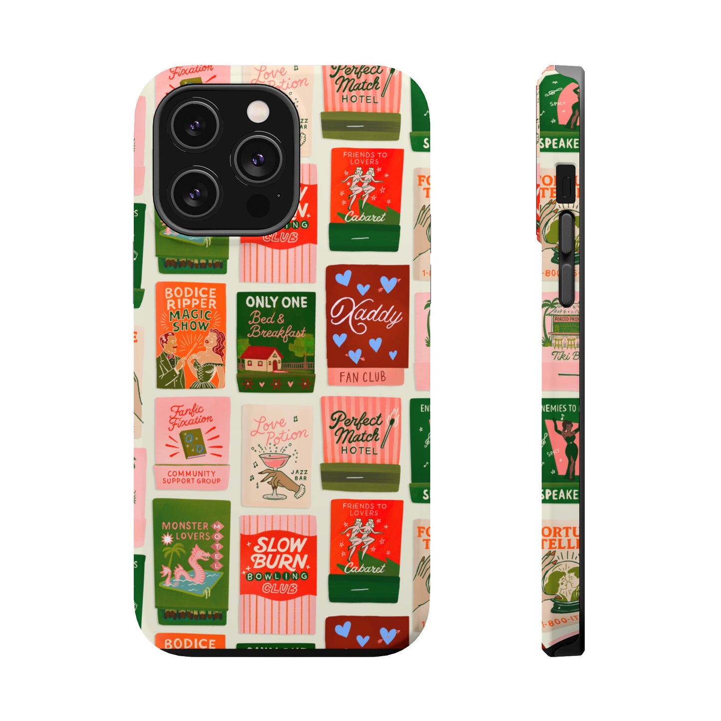 Burning Through Chatpers Magnetic iPhone Case