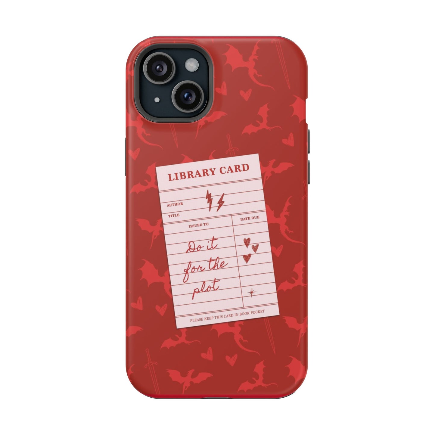 Do It For The Plot Magnetic iPhone Case
