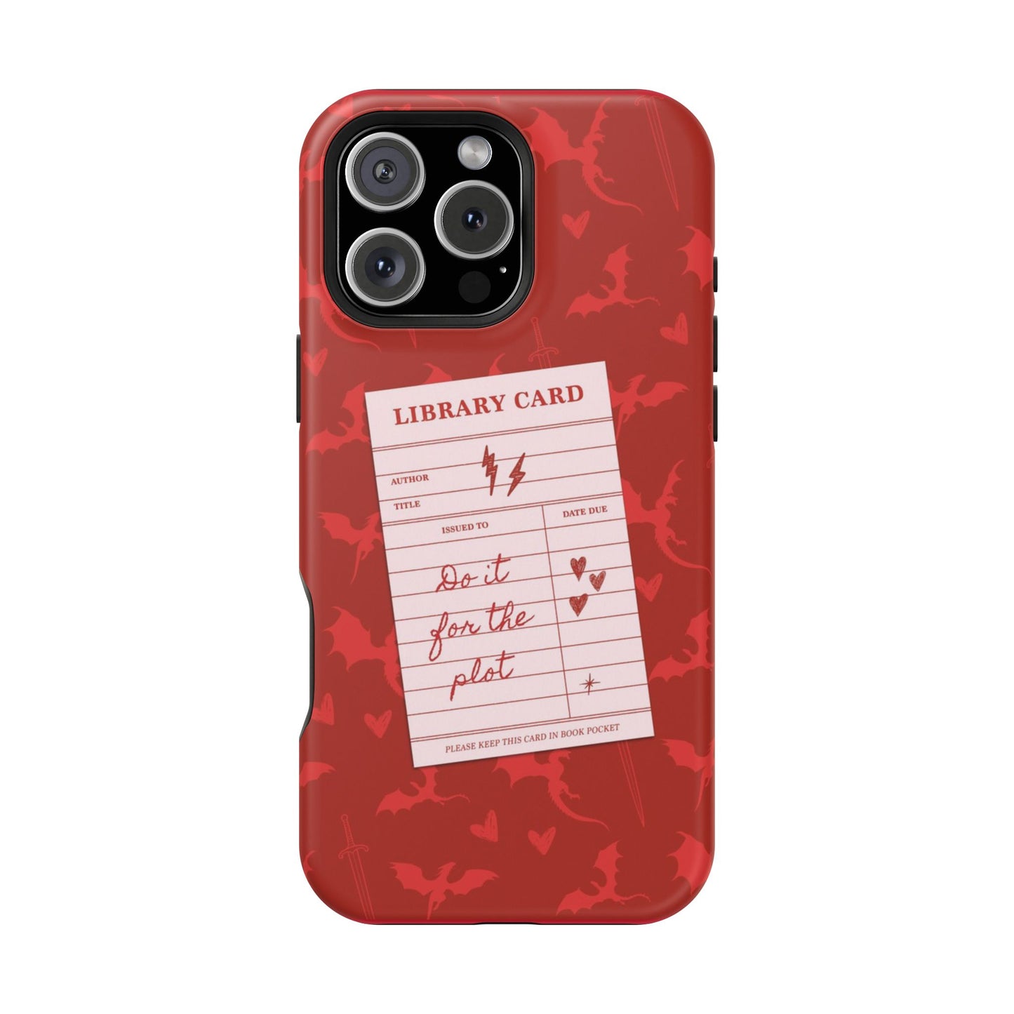 Do It For The Plot Magnetic iPhone Case
