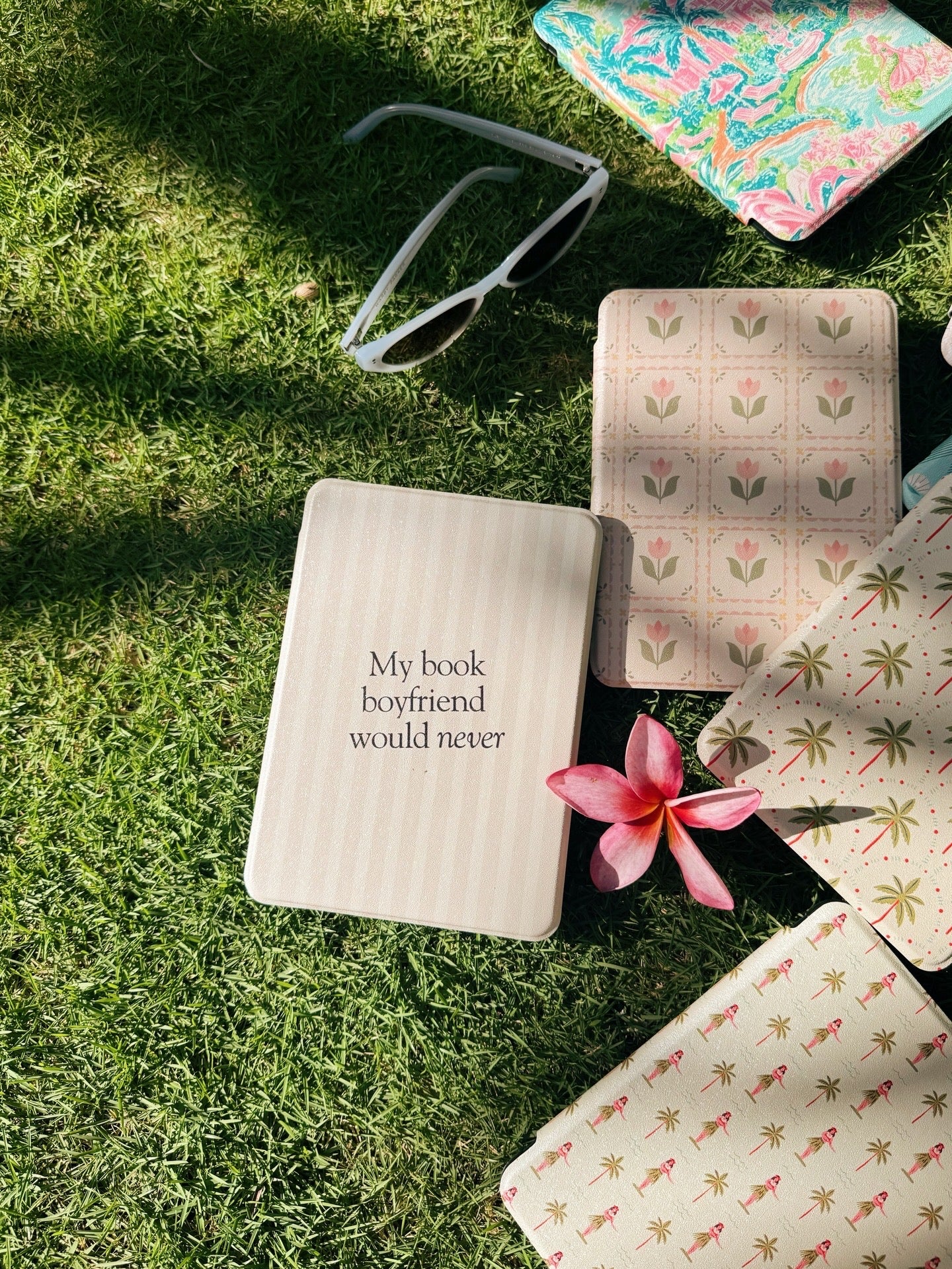 Beige Flags Kindle Case