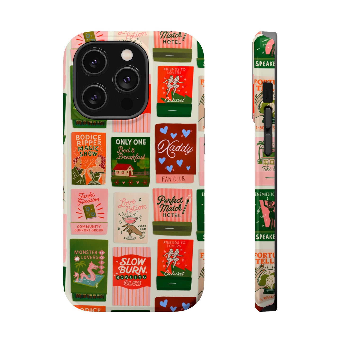 Burning Through Chatpers Magnetic iPhone Case