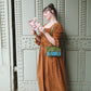 The Siren & Swan Book Satchel - Olive Green