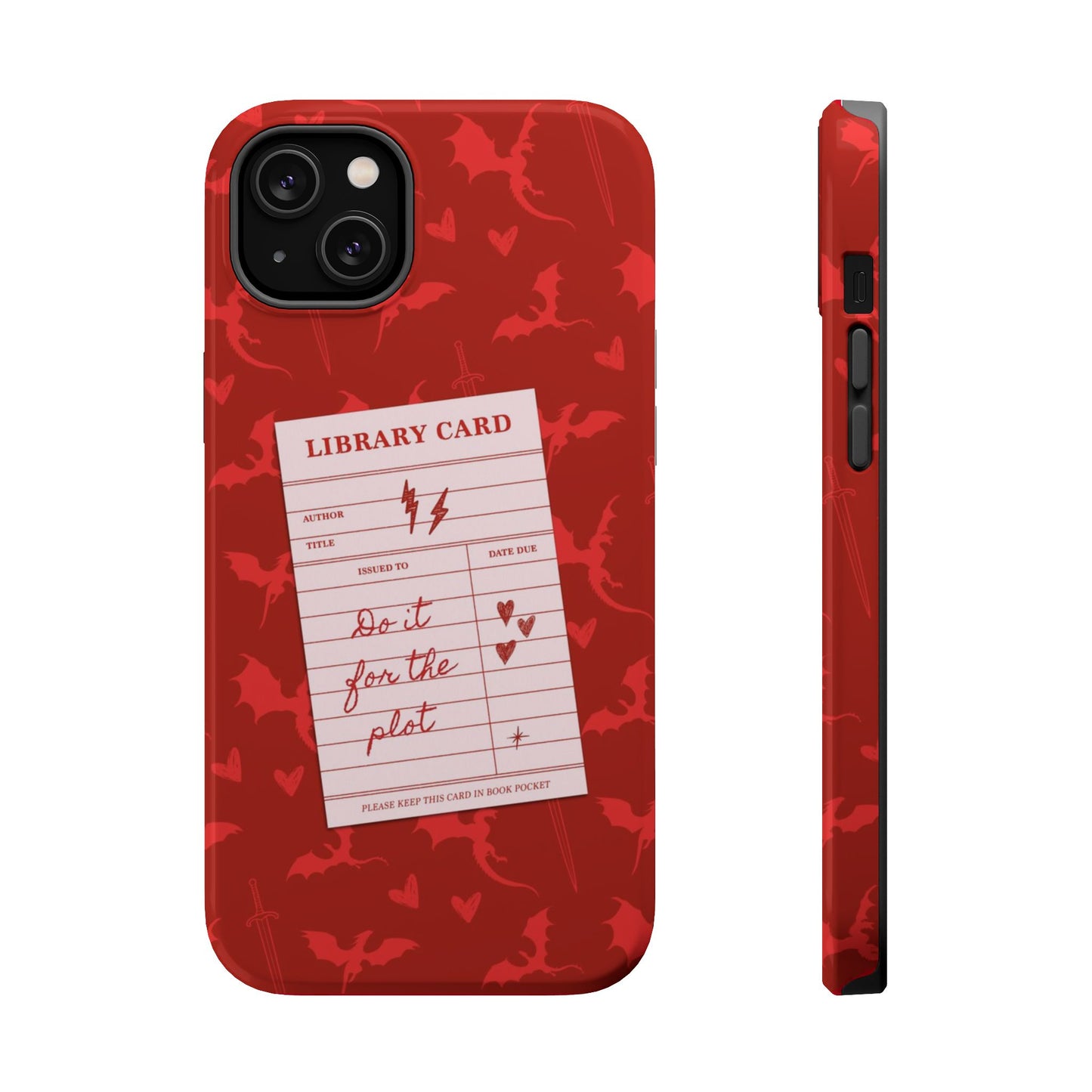 Do It For The Plot Magnetic iPhone Case