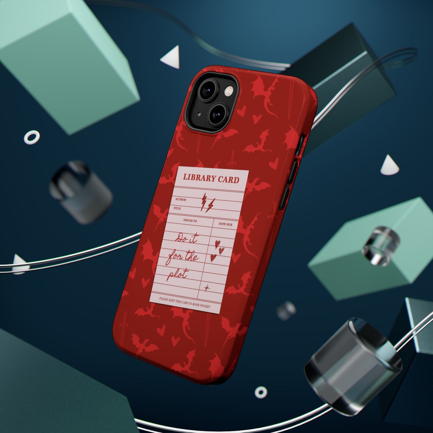 Do It For The Plot Magnetic iPhone Case