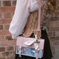 The Siren & Swan Book Satchel - Dusty Pink