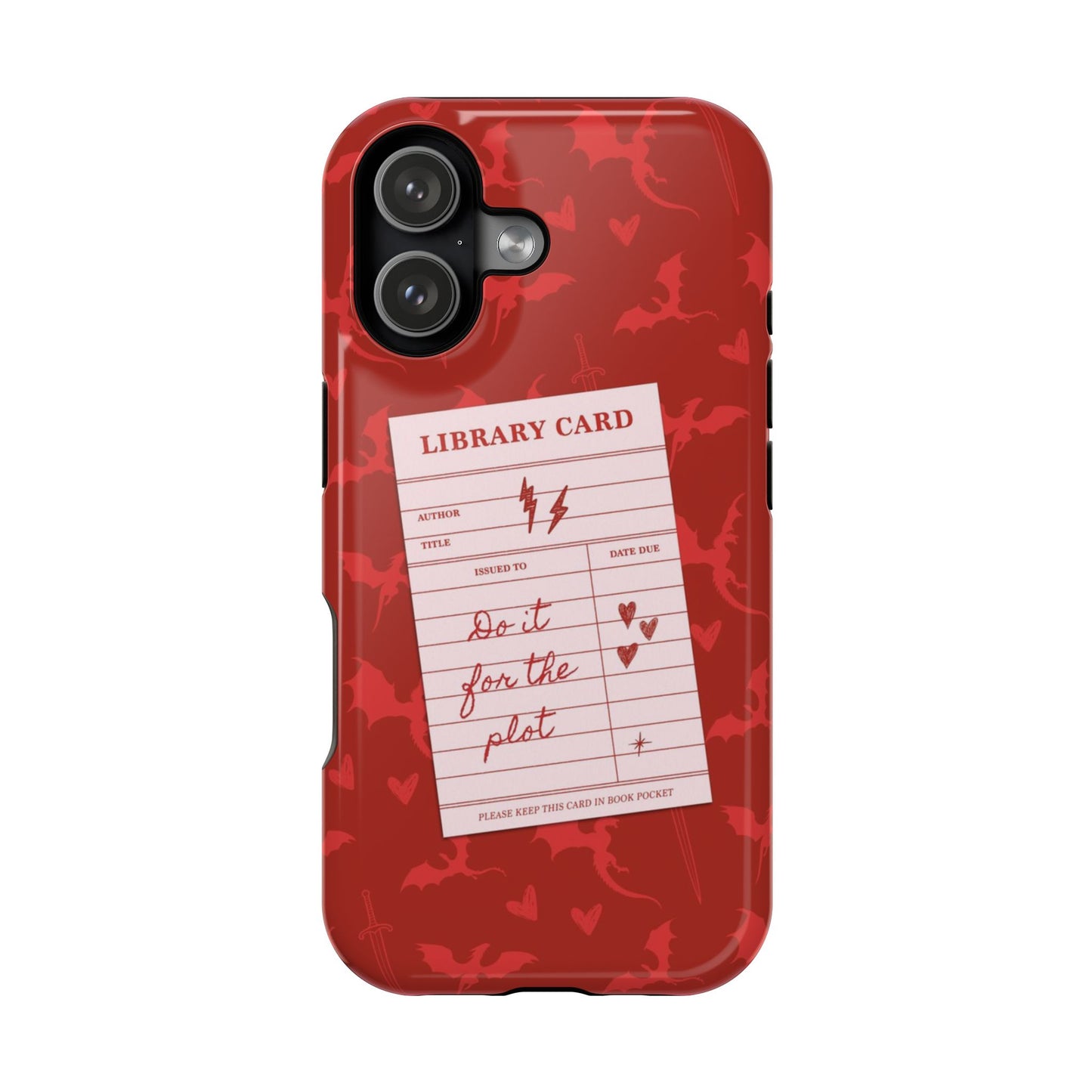 Do It For The Plot Magnetic iPhone Case