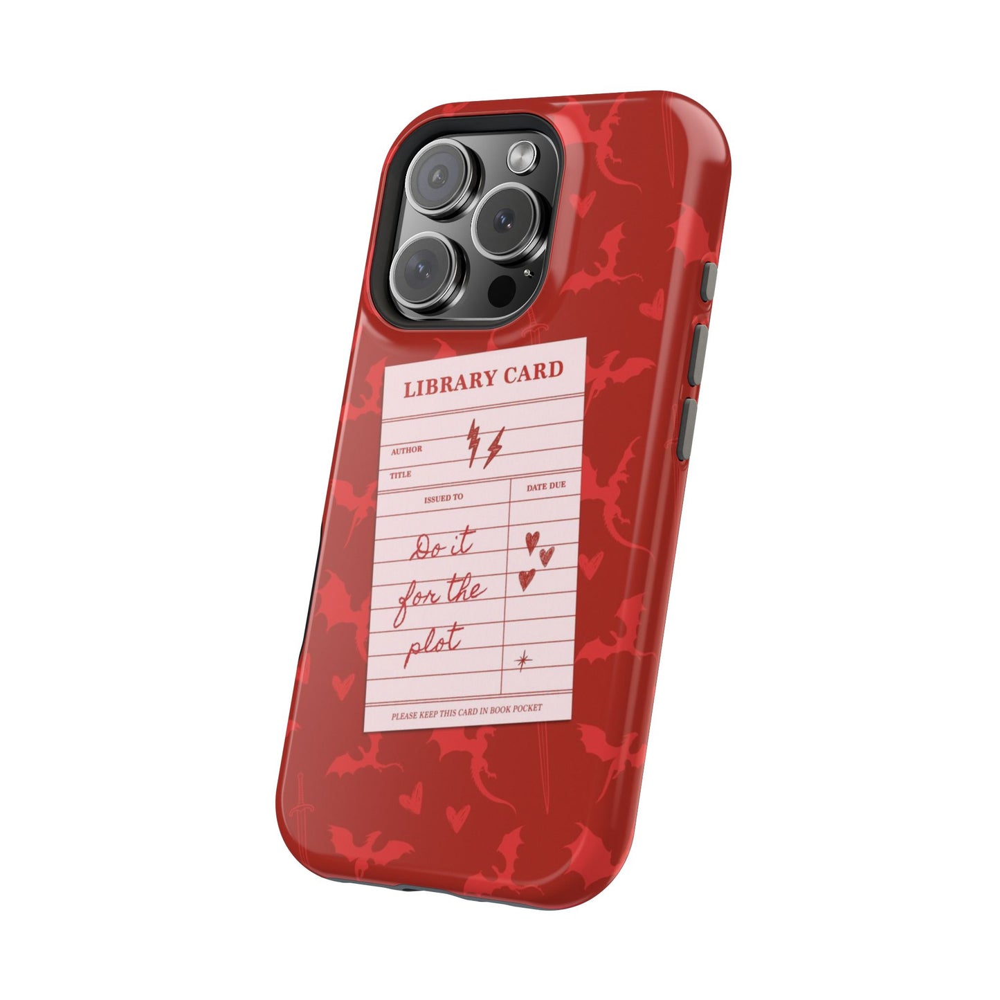 Do It For The Plot Magnetic iPhone Case