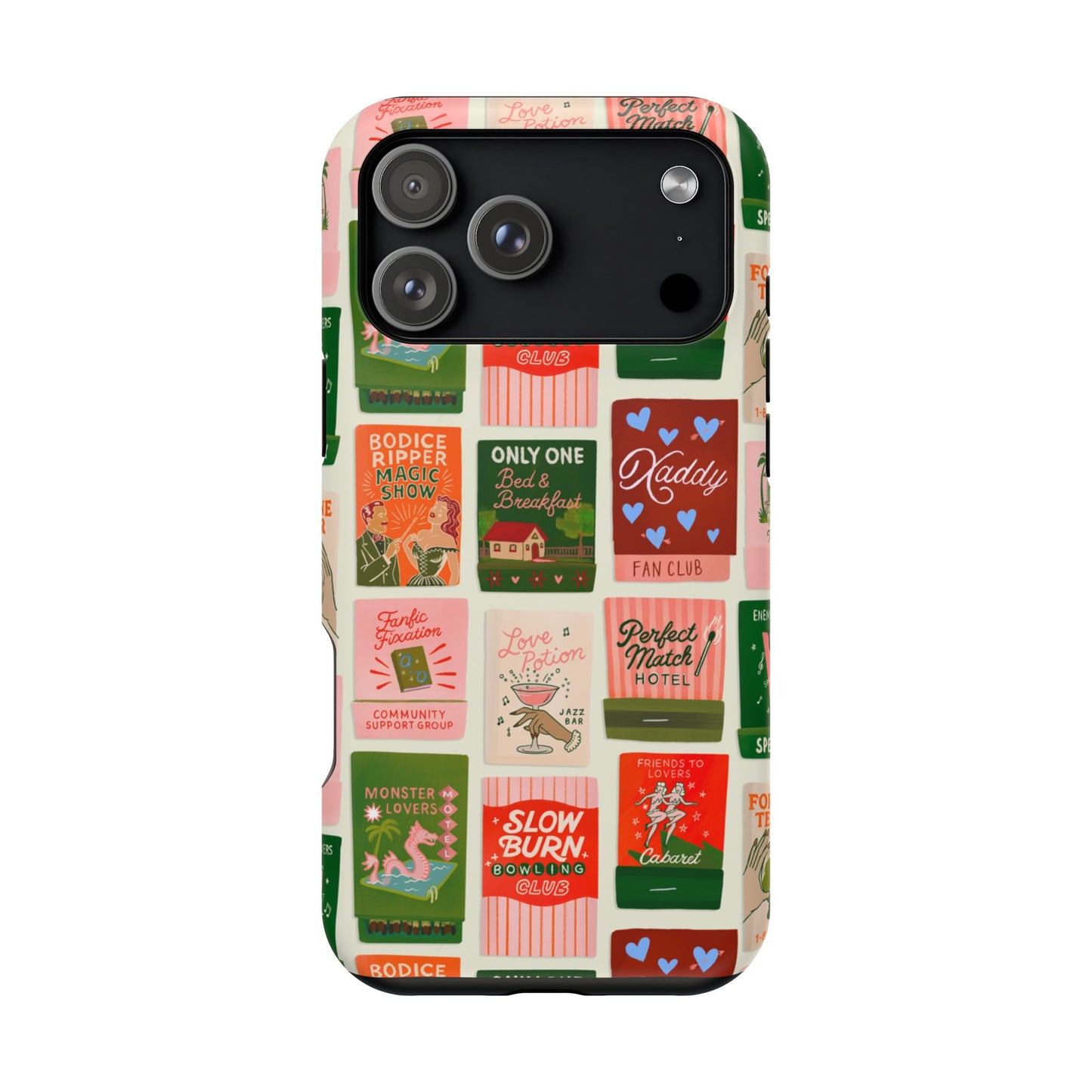 Burning Through Chatpers Magnetic iPhone Case