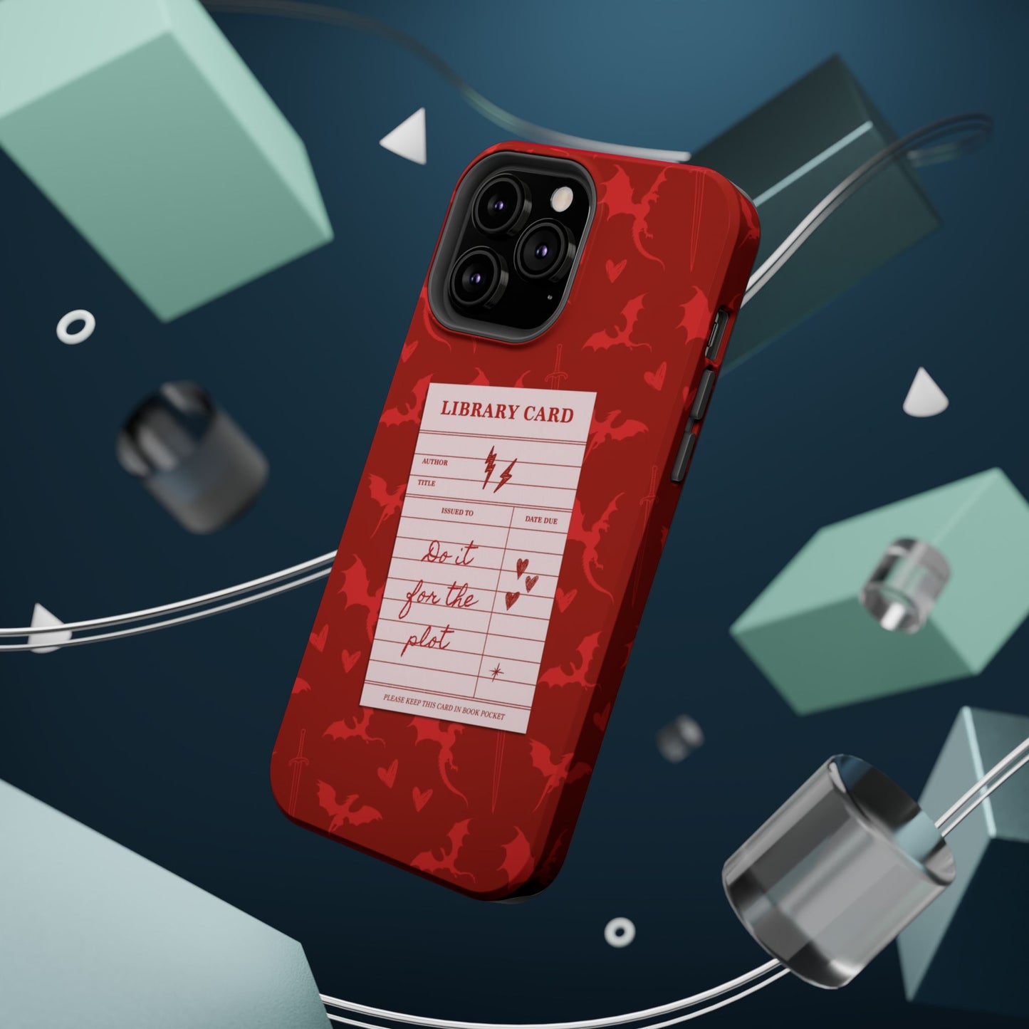 Do It For The Plot Magnetic iPhone Case