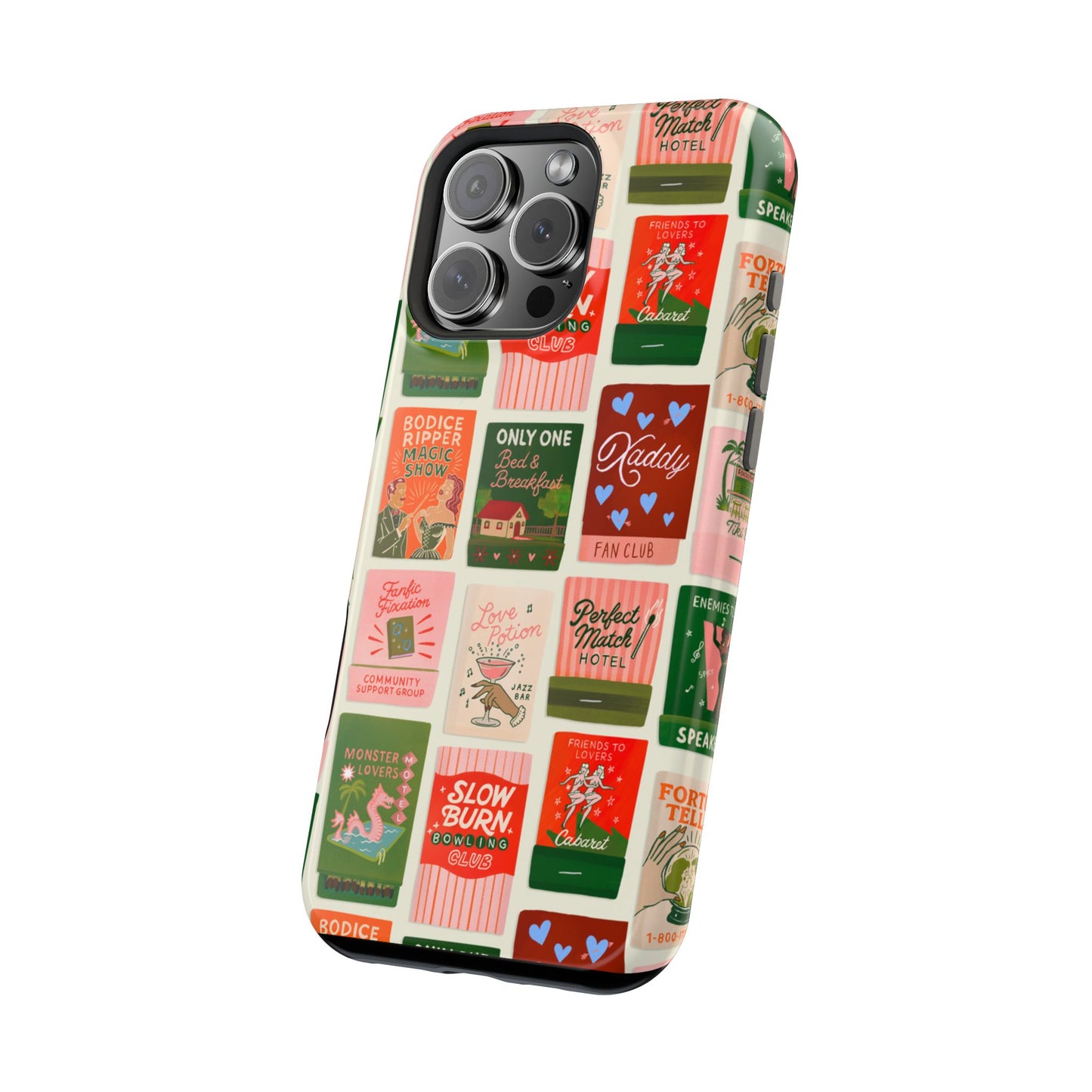 Burning Through Chatpers Magnetic iPhone Case