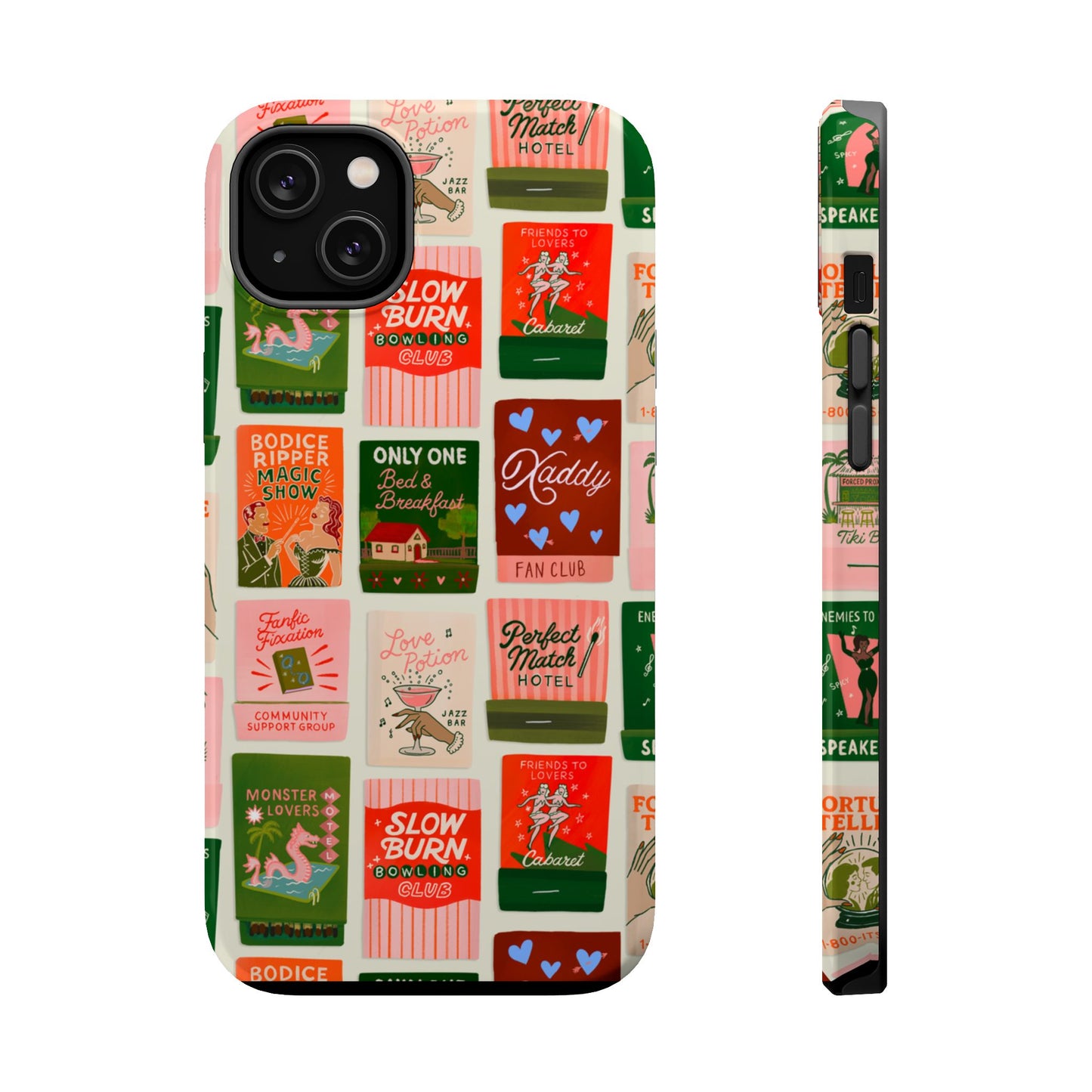 Burning Through Chatpers Magnetic iPhone Case