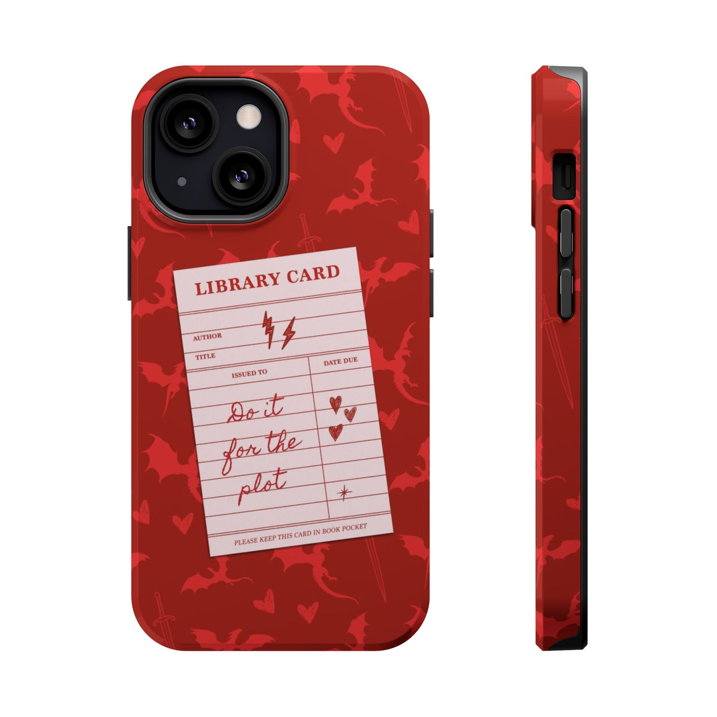 Do It For The Plot Magnetic iPhone Case