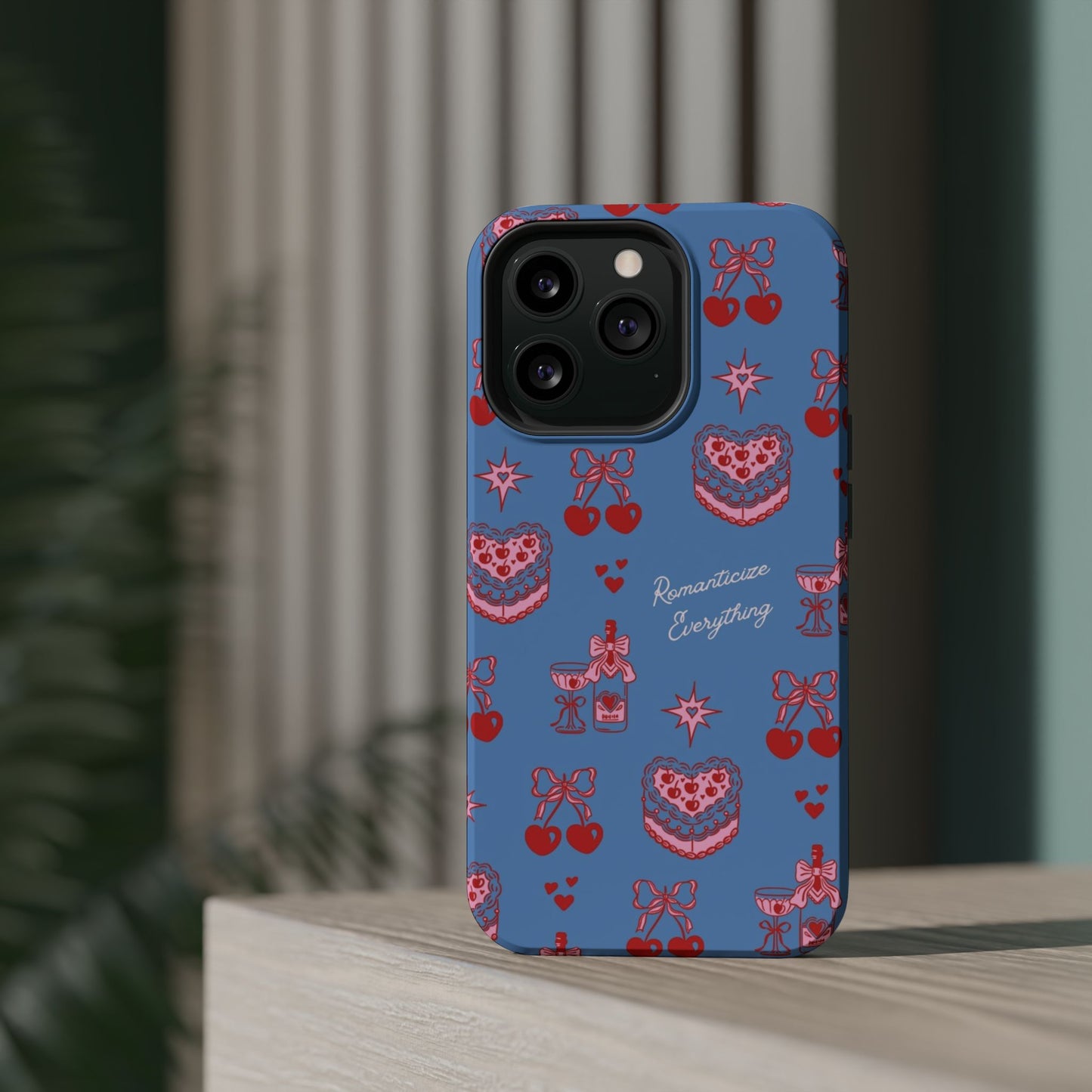Make It Sweet in Blues Magnetic iPhone Case
