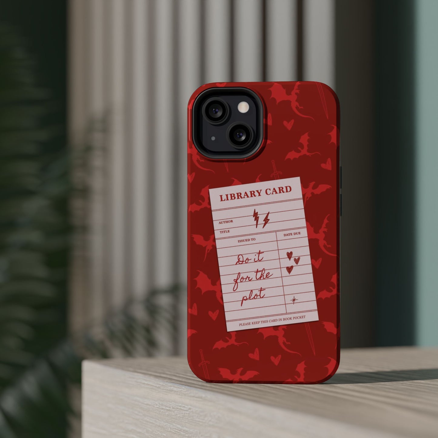 Do It For The Plot Magnetic iPhone Case