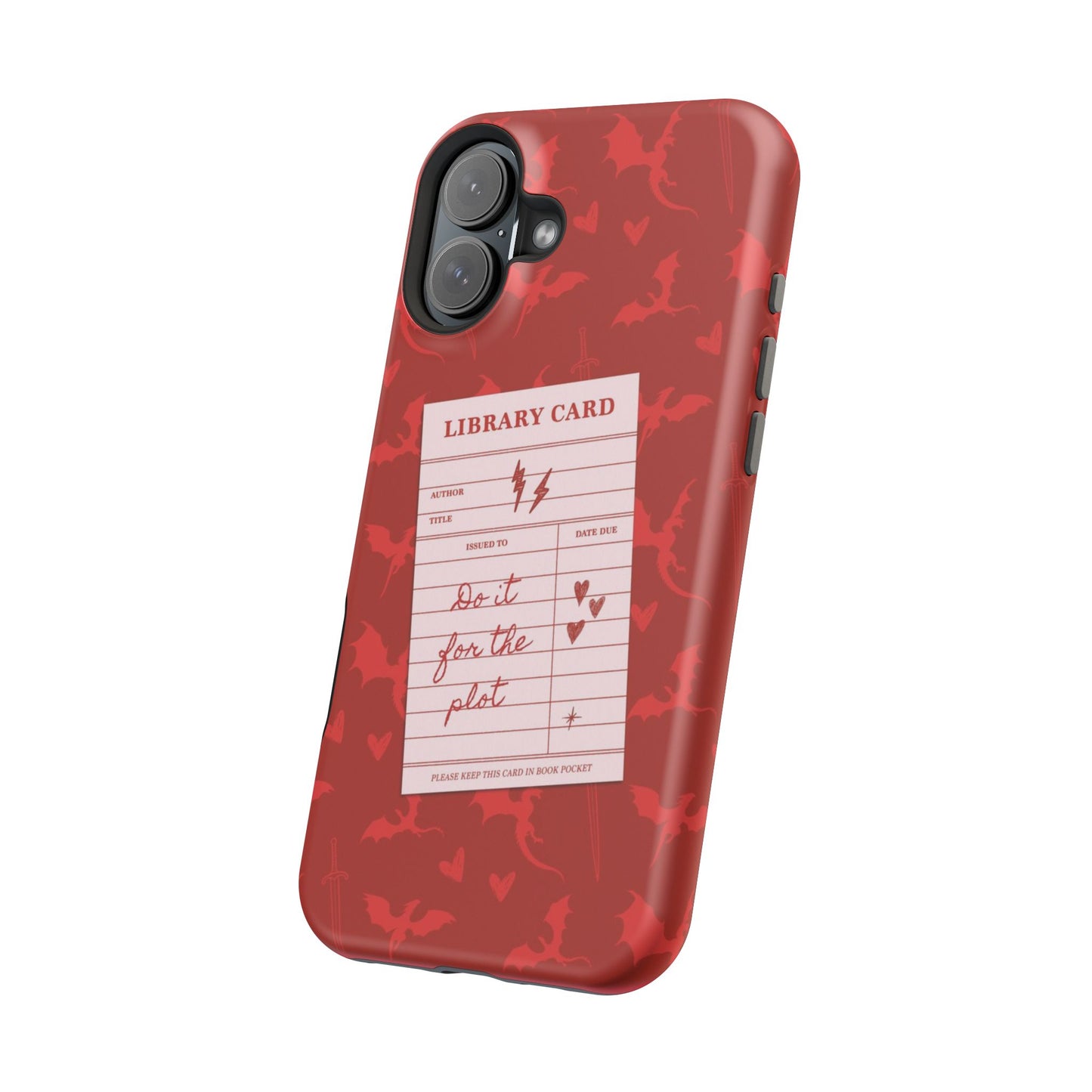 Do It For The Plot Magnetic iPhone Case
