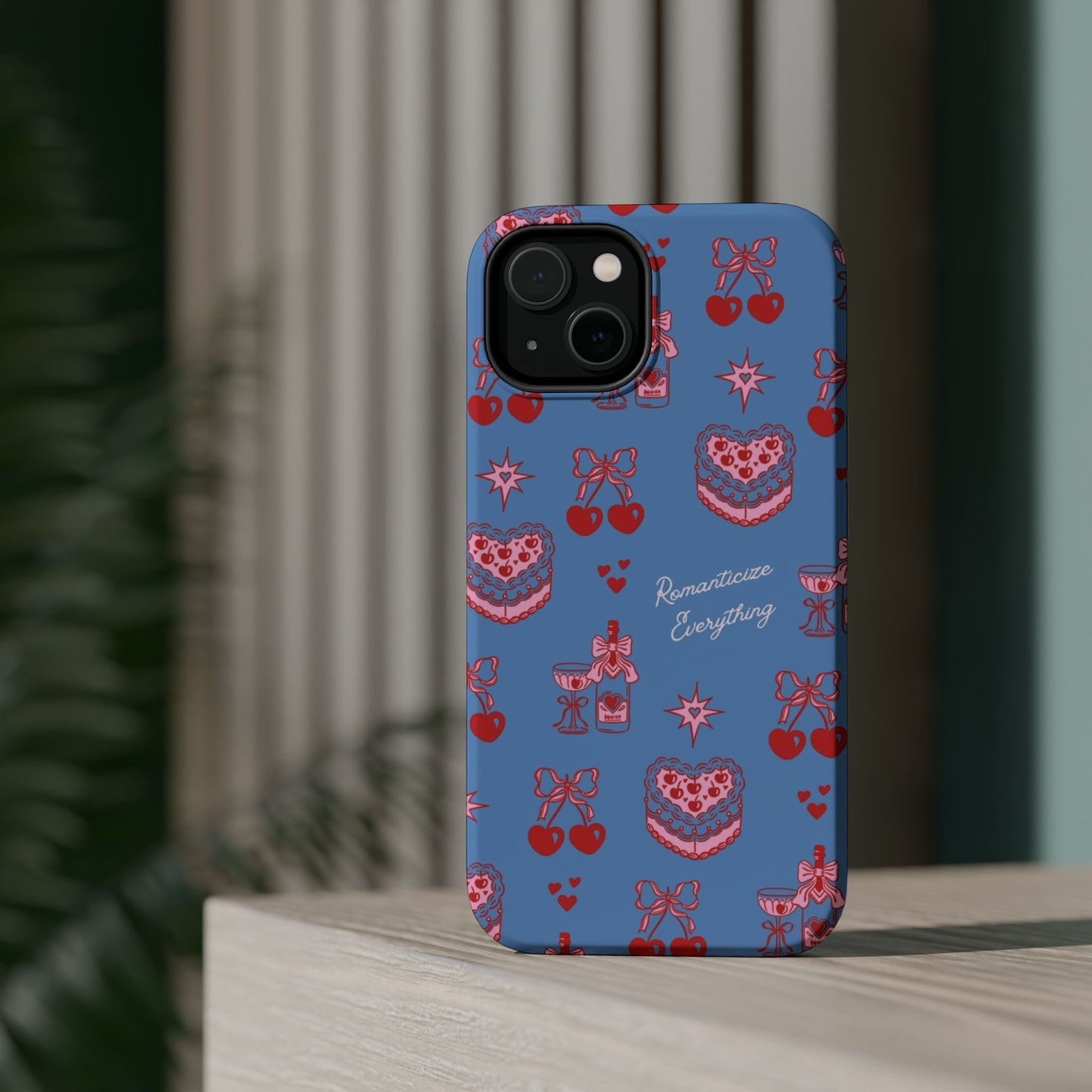 Make It Sweet in Blues Magnetic iPhone Case