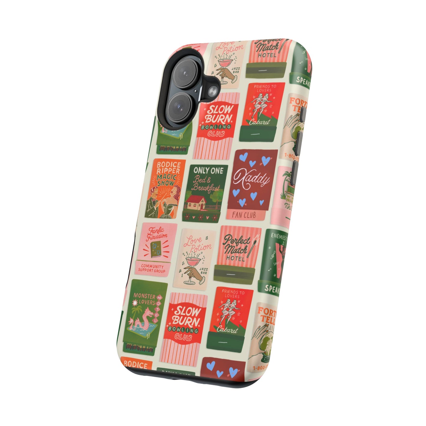 Burning Through Chatpers Magnetic iPhone Case