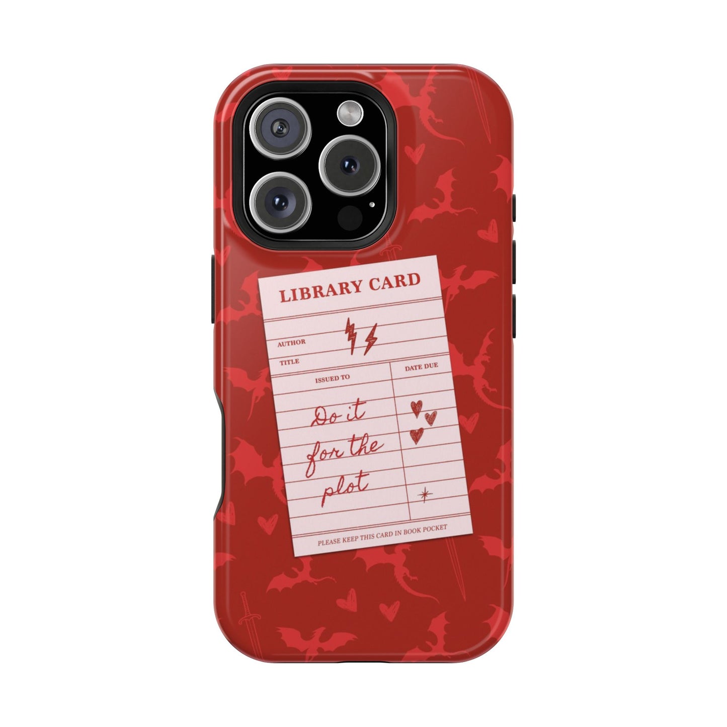 Do It For The Plot Magnetic iPhone Case