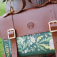 The Siren & Swan Book Satchel - Brown