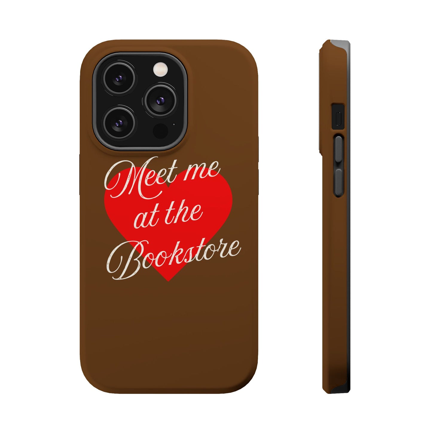 Meet Me At The Bookstore Magnetic iPhone Case