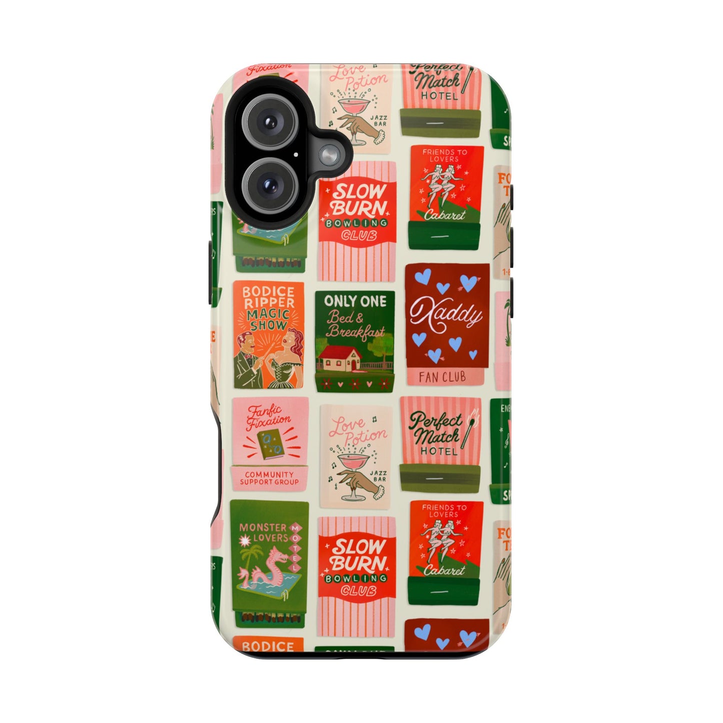 Burning Through Chatpers Magnetic iPhone Case