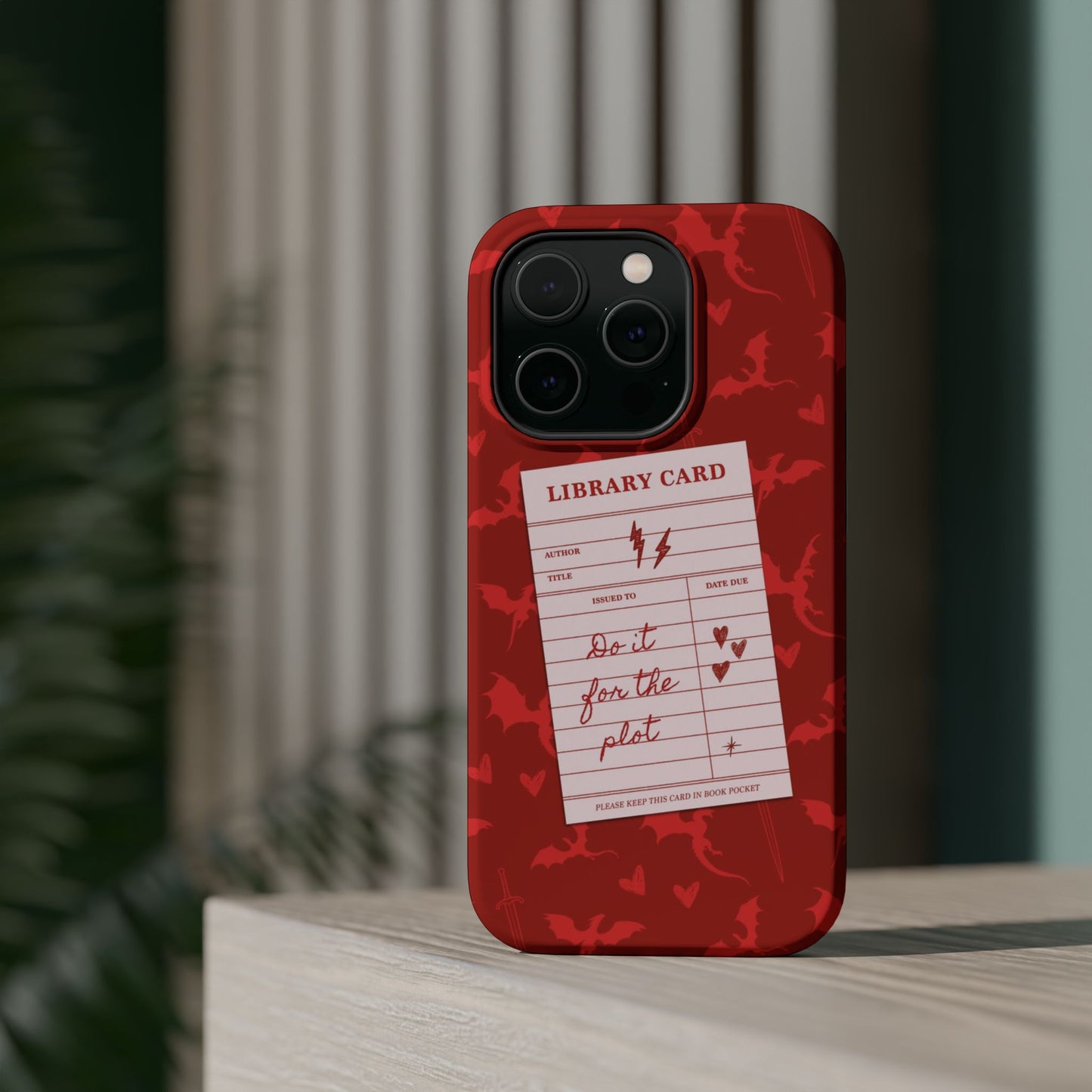 Do It For The Plot Magnetic iPhone Case