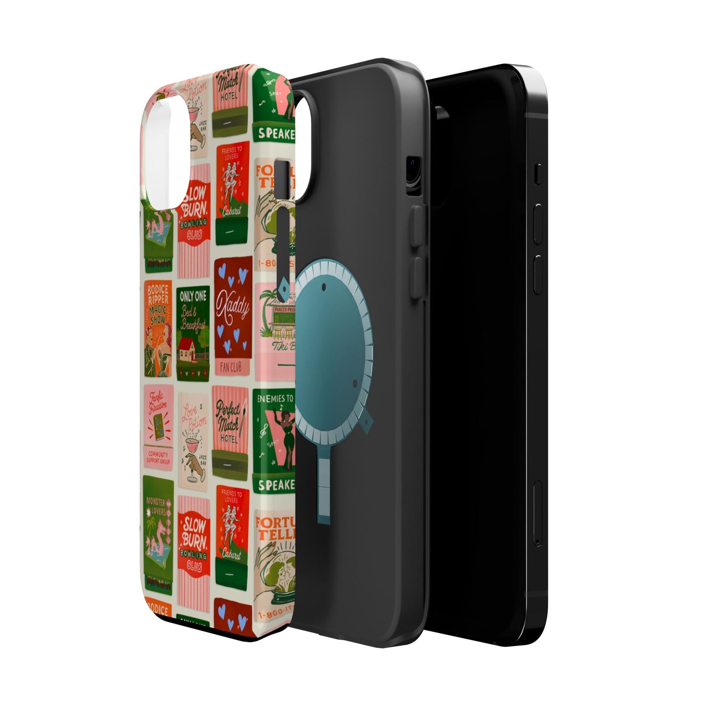 Burning Through Chatpers Magnetic iPhone Case