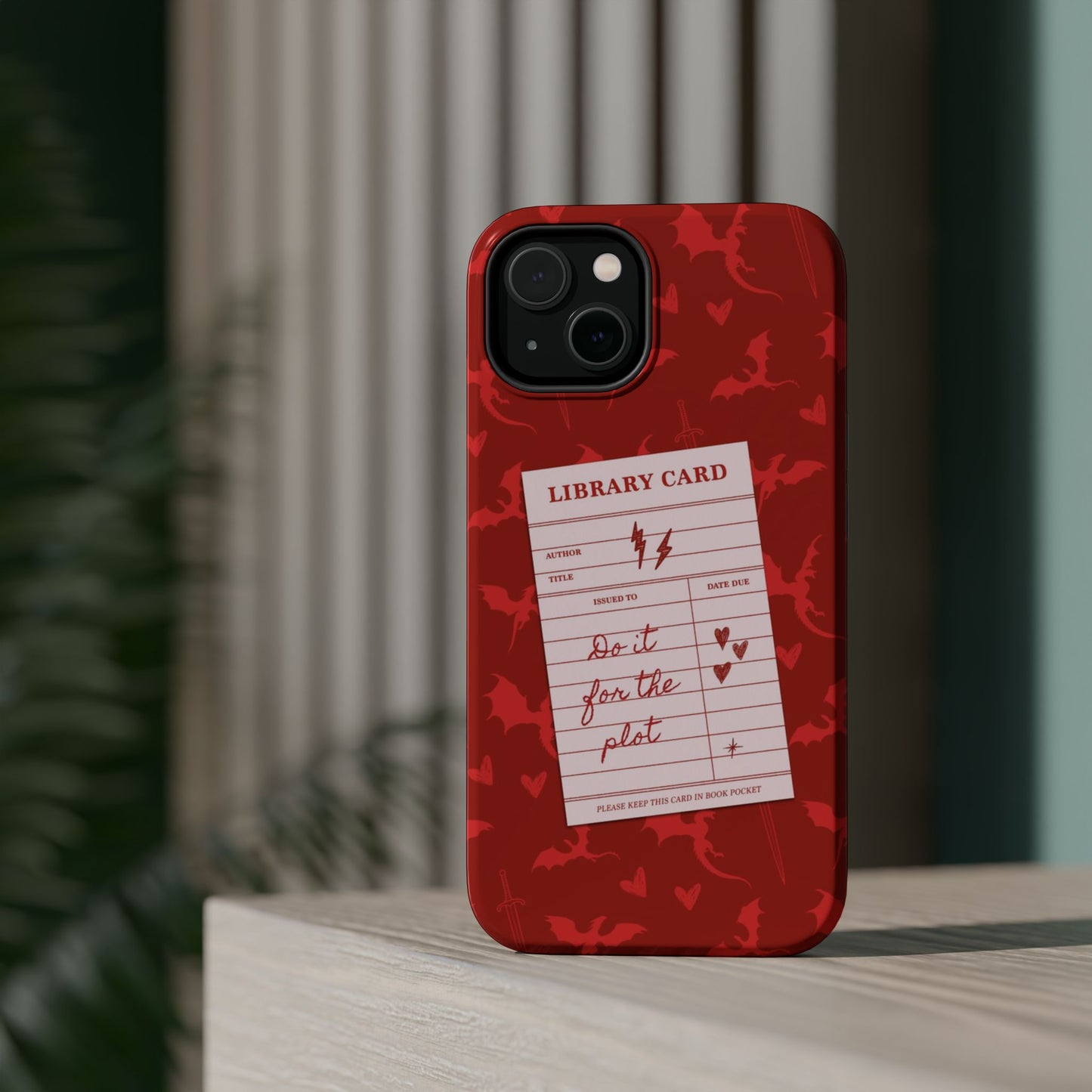 Do It For The Plot Magnetic iPhone Case