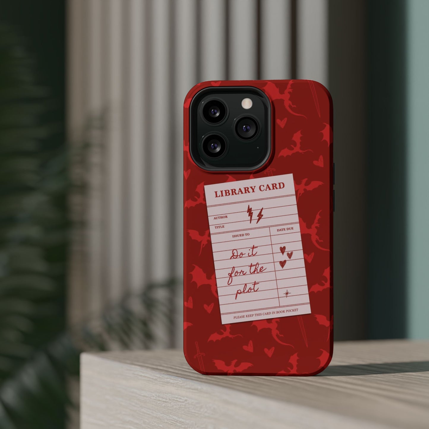 Do It For The Plot Magnetic iPhone Case