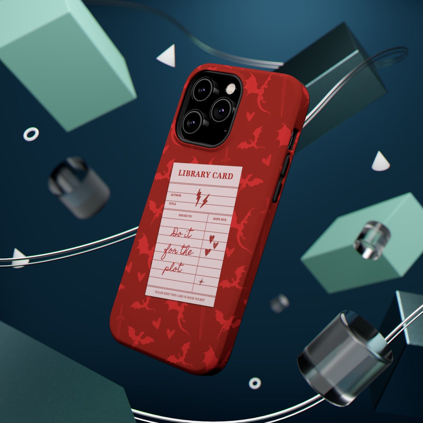 Do It For The Plot Magnetic iPhone Case