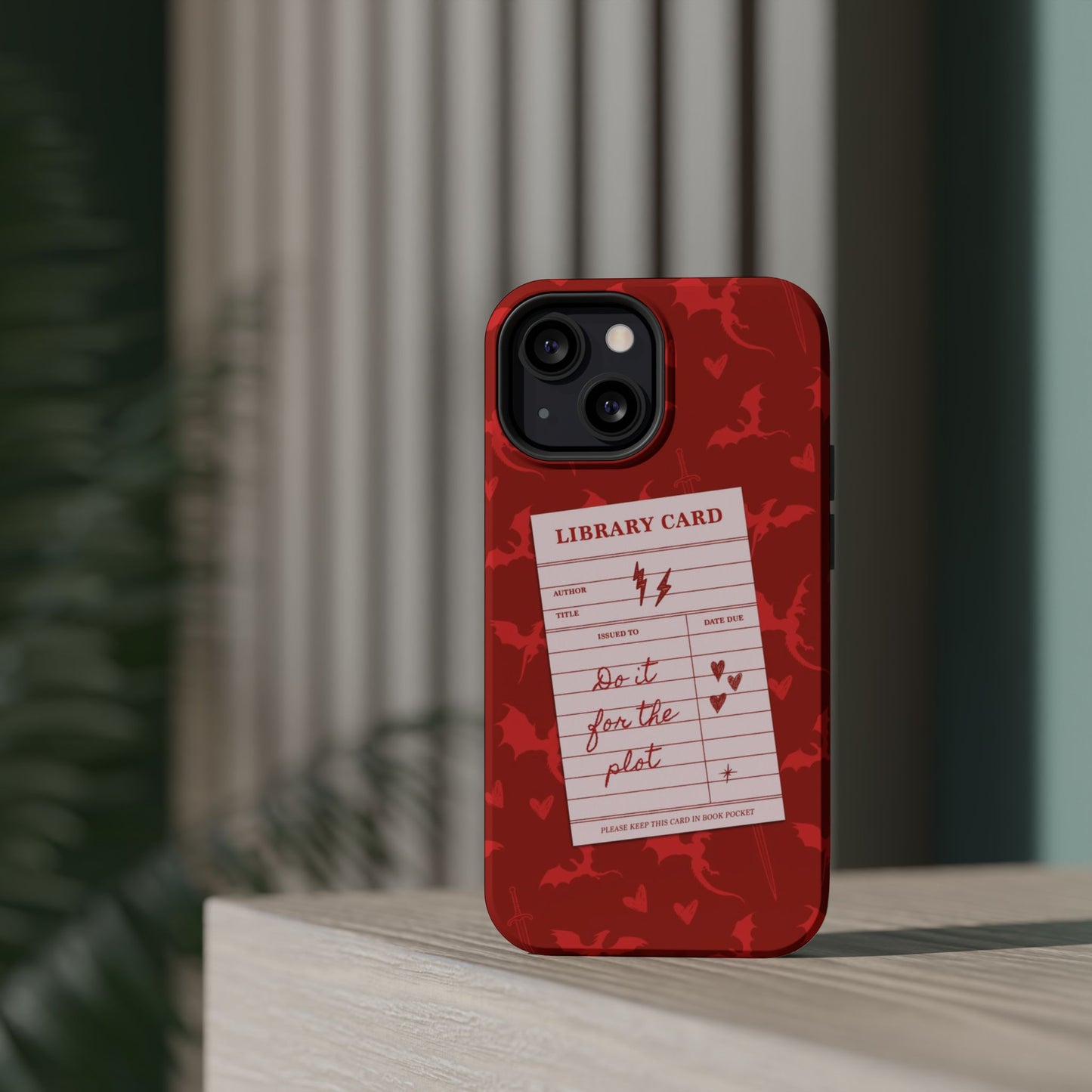 Do It For The Plot Magnetic iPhone Case