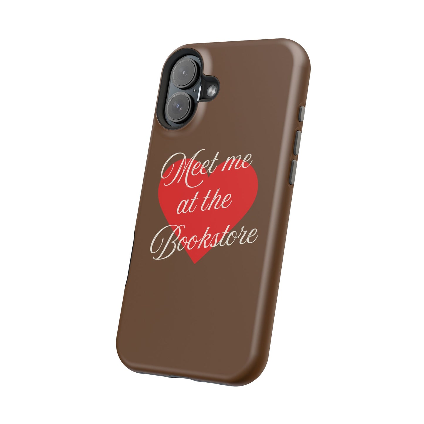 Meet Me At The Bookstore Magnetic iPhone Case