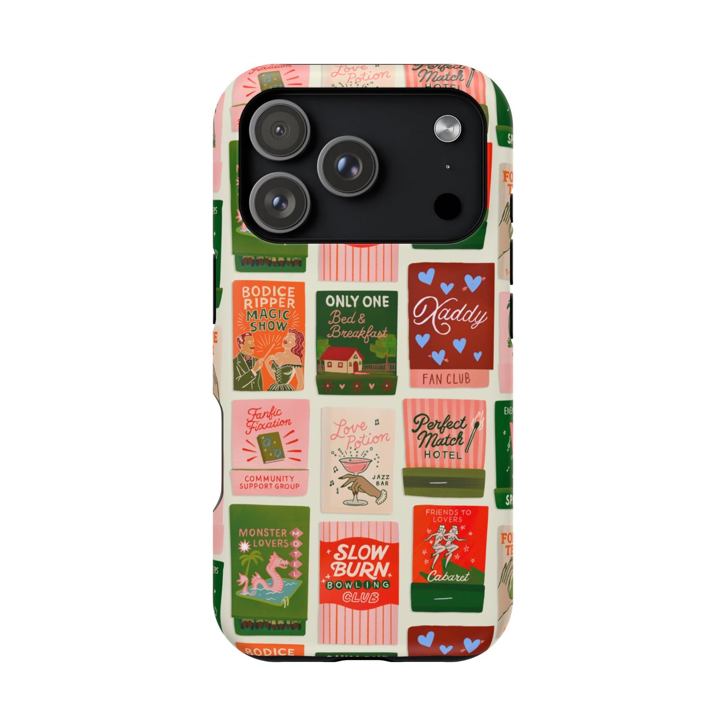 Burning Through Chatpers Magnetic iPhone Case