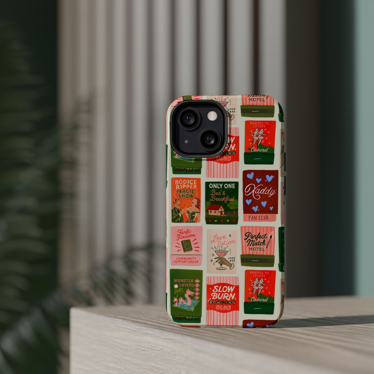 Burning Through Chatpers Magnetic iPhone Case