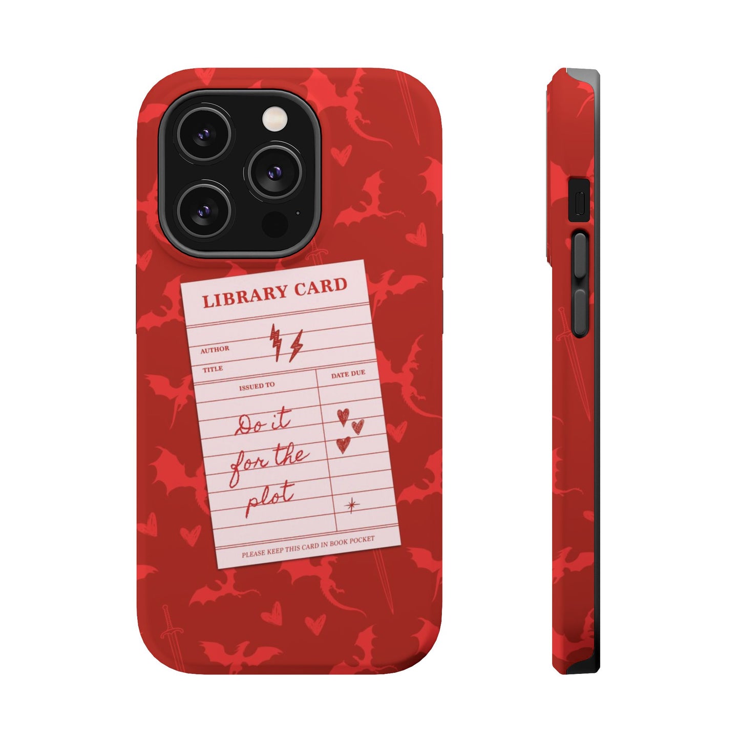 Do It For The Plot Magnetic iPhone Case
