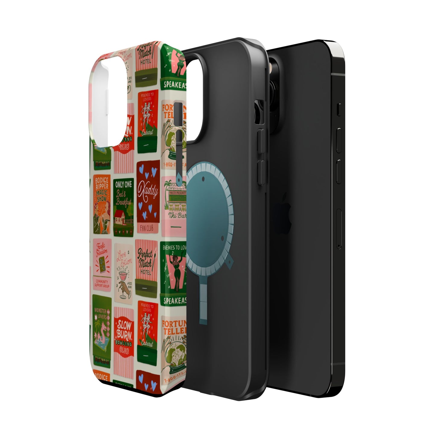 Burning Through Chatpers Magnetic iPhone Case