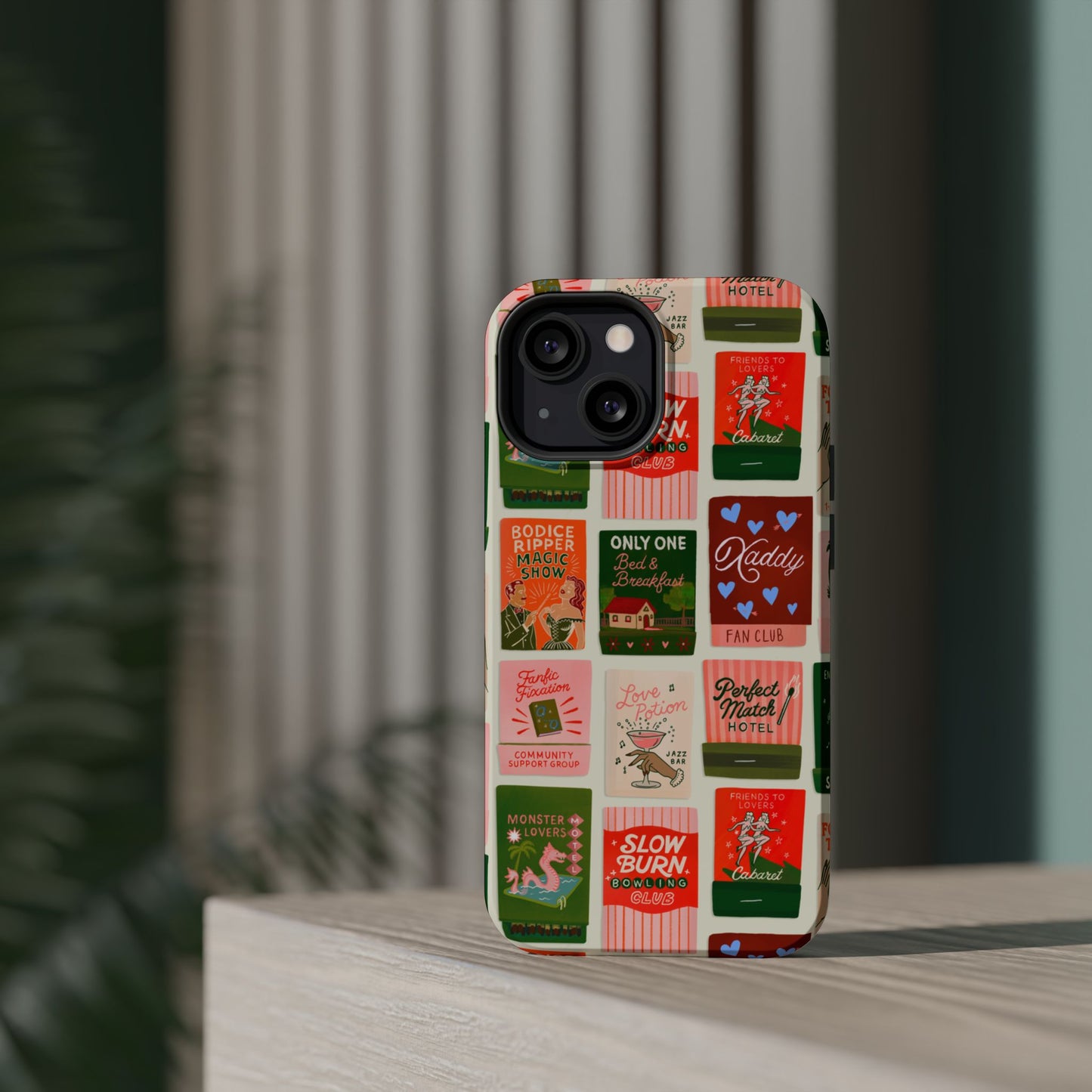 Burning Through Chatpers Magnetic iPhone Case