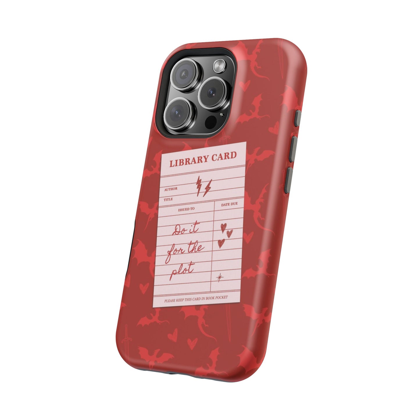 Do It For The Plot Magnetic iPhone Case
